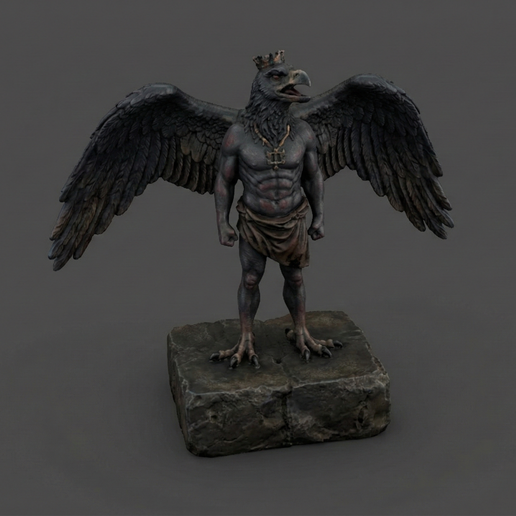 Malphas Goetia Demon STL Statue