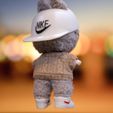 Labubu Accessories Toys - Snapback Nike Wearable
