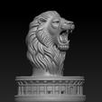 vv.png Aslan Tütsülük Modeli Lion Incense Holder Model