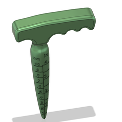 Plastic Dibber Digging Hole Tool pg02 v8 00.png Archivo STL Herramientas de excavación Dibber para jardinería profesional 3d-print y cnc・Objeto de impresión 3D para descargar