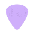 Bro Guitar Pick Holder.stl 兄弟吉他镐架