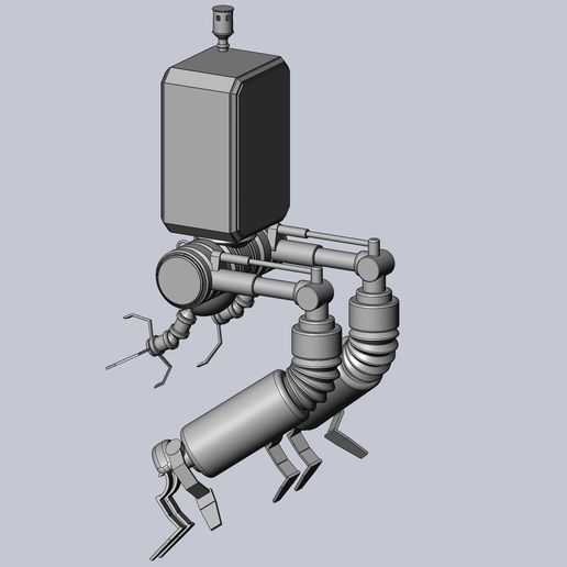 Dxf File Simplified Nier Automata Pod 042 Basic Model 3d Print Design To Download Cults