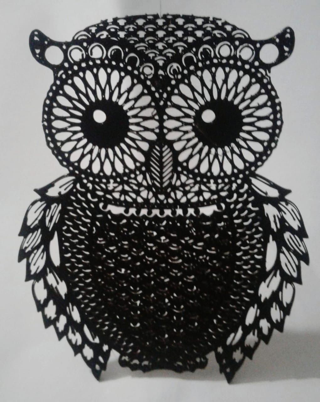 012-02.jpg STL file OWL II (Owls) 2D・3D printing template to download, sergiomdp01