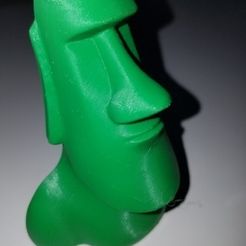 20170129_100445.jpg Free 3D file Moai with round magnets・3D printing model to download