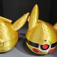 PikaBallPrint1.png Custom Pikachu Pokeball