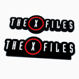 Screenshot-2024-04-24-154242.png 2x THE X-FILES Logo Display by MANIACMANCAVE3D