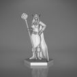 Mage_2_-front_perspective.177.jpg ELF MAGE FEMALE CHARACTER GAME FIGURES 3D print model