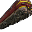 3.png TRAIN RAIL VEHICLE ROAD 3D MODEL Train TRAIN