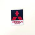 Mitsubishi-II-Printed.jpg Keychain: Mitsubishi II