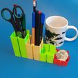 20221017_081153.jpg Modular pencil holder optimized for spiral vase printing