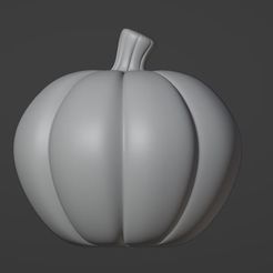 1.jpg STL file Pumpkin 3d model・3D printing template to download