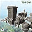 5.jpg Chaos interior furniture set with beds and trophy (16) - Ork Green Horde Fantasy Beast Chaos Demon Ogre