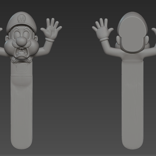 🔖 Separador de Libro 3D – Mario fan・ STL File for 3D printing・Cults