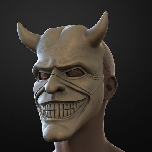 26.jpg Mask from NEW HORROR the Black Phone Mask (added new mask)3D print model