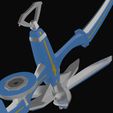 HYDRO-BOW-RENDER-1.jpg HYDRO BOW - POWER RANGERS SAMURAI - COSPLAY/MINIATURE