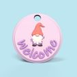 Cod1008-Gnome-Ornament-1.jpeg 3D file Gnome Ornament・3D printable model to download