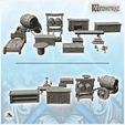 2.jpg Tavern interior set with barrel, bed and fireplace (5) - Medieval Gothic Feudal Old Archaic Saga 28mm 15mm
