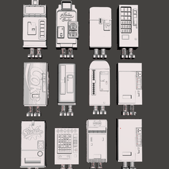 Screenshot-63.png STL file STAR WARS VINTAGE CREATE YOUR OWN VENDING MACHINE GONK DROID, CUSTOM UNPRODUCED KENNER, HASBRO ACTION FIGURE, 3.75", 1/18・3D printable design to download