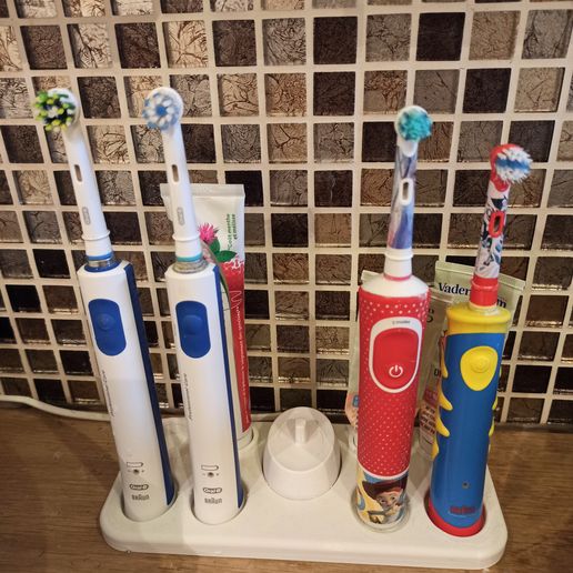 ⚡ Support electric toothbrushes a charger toothpaste