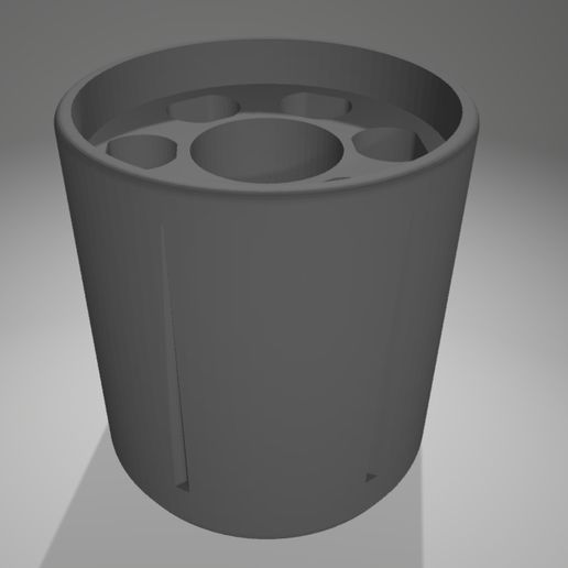 Airsoft SUPPRESSOR SILENCER 14mm cc 3D model