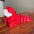 il_1588xN.6912300166_njdf.jpg Chibi Daredevil-zilla Mashup Articulated Flexi Toy