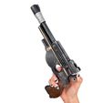 The-Mandalorian's-IB-94-blaster-pistol-replica-prop-Star-Wars7.jpg Mandalorian's IB-94 blaster pistol Star Wars Prop Replica Cosplay Gun Weapon