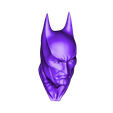 batman_head_clean.stl Free STL file Batman The Dark Knight・3D printable design to download