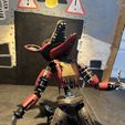 IMG_2118.jpg Withered Foxy FNAF 3D gedruckte Figur