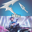 AkaliAllOut03.png Akali KDA All Out League of Legends STL files