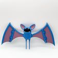 4E67DC85-2345-48D3-B424-5D2834F2B42B.jpg STL file 041- Nosferapti / Zubat articulated・3D printer design to download