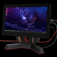 monitorstand1b.png VersaGrip Flex Mount: Versatile Base for Monitors and Mobile Devices with Optional Headphone Holder