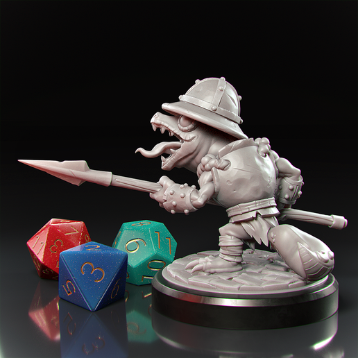 Lizard warriors - Spearcarrier 02