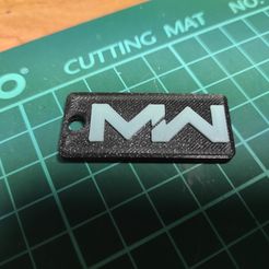 1639163191010.jpg Fichier STL gratuit Porte-clés Call of Duty MW・Modèle pour impression 3D à télécharger