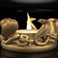tealight_holder_cobra2_01.jpg TEALIGHT HOLDER COBRA SNAKE V.2