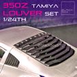 a1.jpg 350Z WINDOW LOUVER SET FOR TAMIYA 1-24 Modelkit
