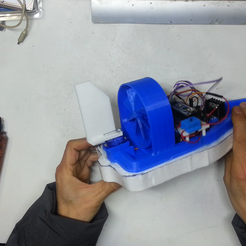20200306_172532.mp4_000367900.png STL-Datei Fan Powered RC Airboat making kostenlos・3D-Drucker-Design zum herunterladen