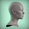2.39.jpg 29 3D HEAD FACE FEMALE CHARACTER FEMALE TEENAGER PORTRAIT DOLL BJD LOW-POLY 3D MODEL