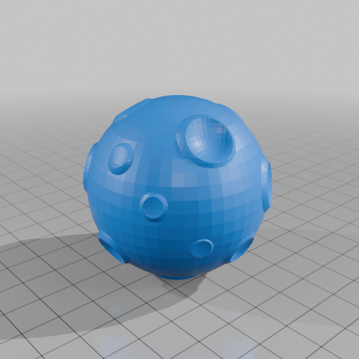 One Random Moon 3D model