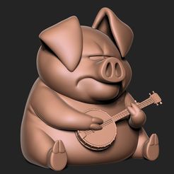 STL file Banjo Kazooie 🪕・3D printing template to download・Cults