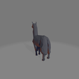 LAMA2.png Lama - Low Poly - Decor