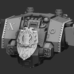 Front.png Iron Hands Redemptor Dreadnought Legion Add-ons