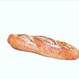 K_00015.jpg BREAD 3D MODEL - 3D PRINTING - BREAD OVEN FOOD BUN PASTRY Caiz Flour OVEN TABLE PLATE FORK HOME RESTAURANT KITCHEN CHEF BAKER BREAD FOOD BREAD