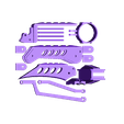 SMALL WITH HOLES plate.stl STL file Robot Fingers and Thumbs and UPDATED with longer finger parts 3 sizes・3D printer design to download