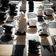 P1030413S.JPG Skull Tanks Chess Set
