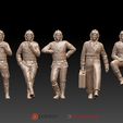 312312.jpg Tank Crew WW2 Russia 3D print model