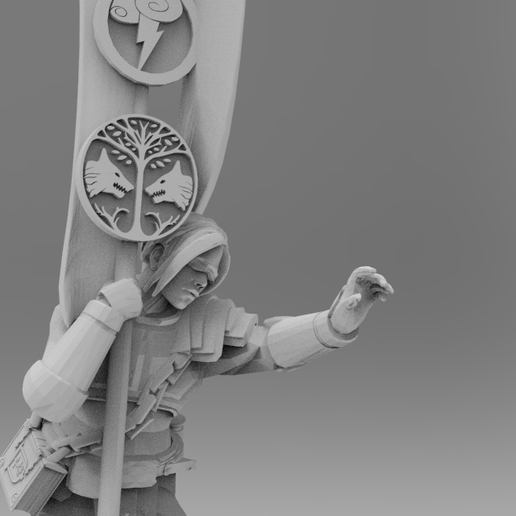Arcanus Magi - Support from the Pantheon 3D model