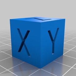 7cfe4aee524ea2516012108cf0e90568.png Archivo STL gratis XYZ y O 20mm Cube・Modelo para descargar y imprimir en 3D
