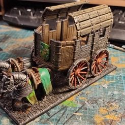 224117087_572859203731167_5403835677331750775_n.jpg STL file Imperial War Wagon・3D printing idea to download