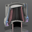 Sliced.png Intake air cone filter housing