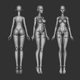 3.jpg Albina - 3D model woman bjd doll \ Female \ figurines \ articulated doll \ ooak \ 3d print \ character \ face